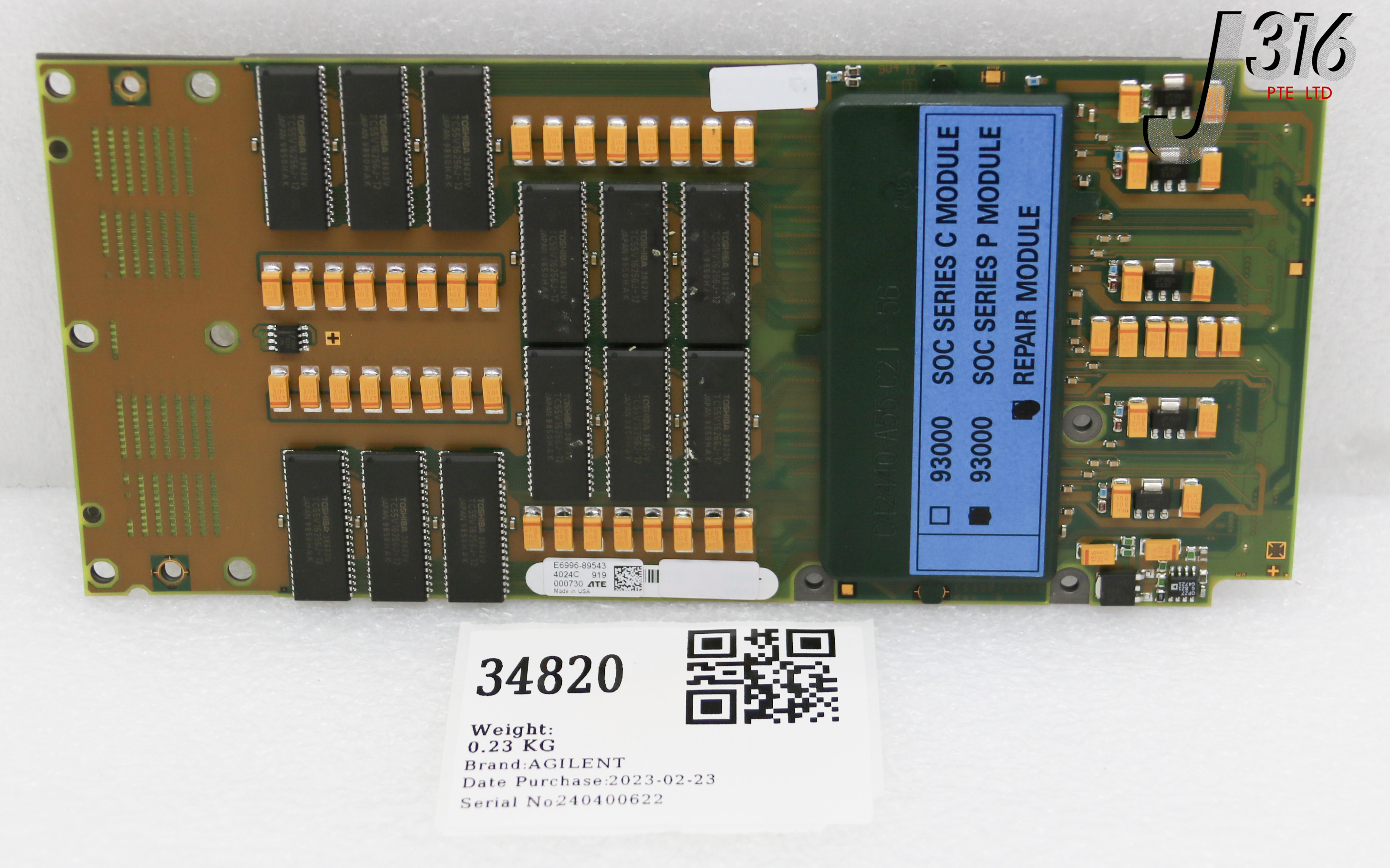 34820 AGILENT PCB, ATE 93000 SOC SERIES P MODULE E6996-89543 | eBay